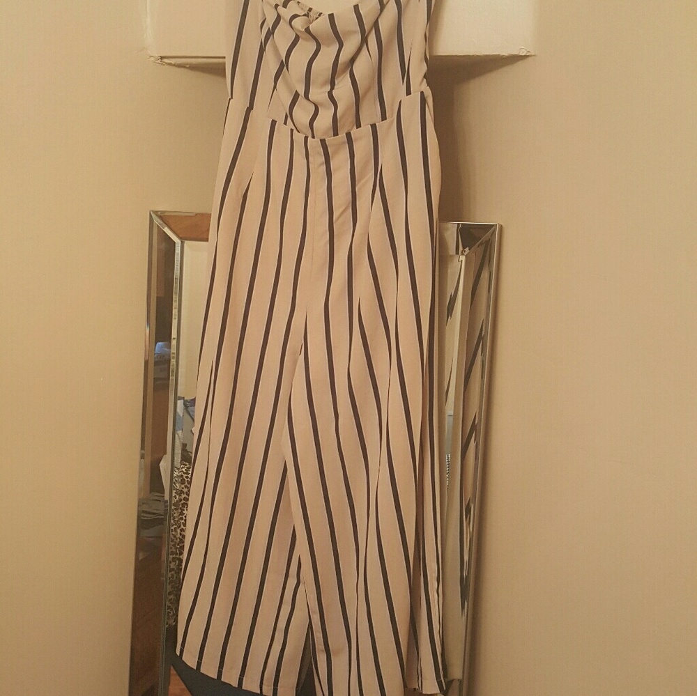 Strapless jumpsuit